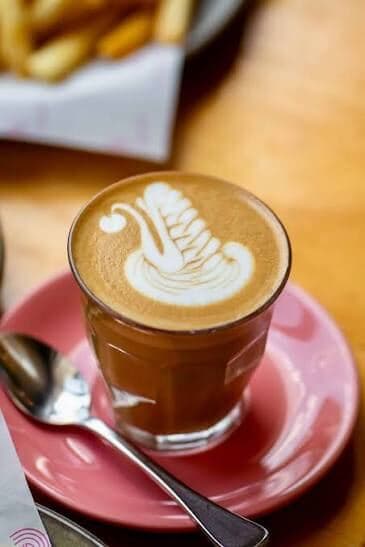 A carefully brewed cup of Bali coffee